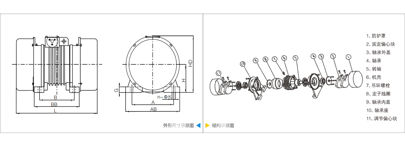 YZO振動電機(jī)