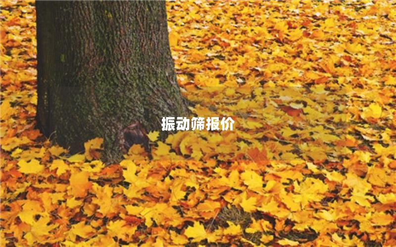 振動(dòng)篩報(bào)價(jià)