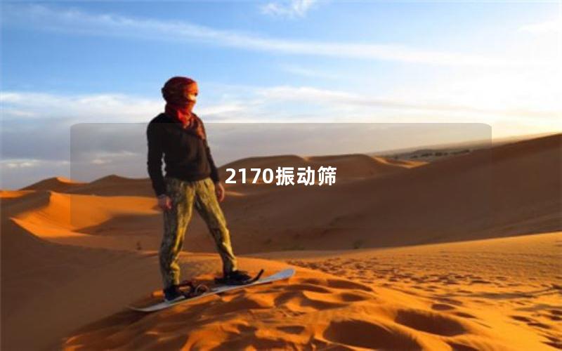 2170振動篩